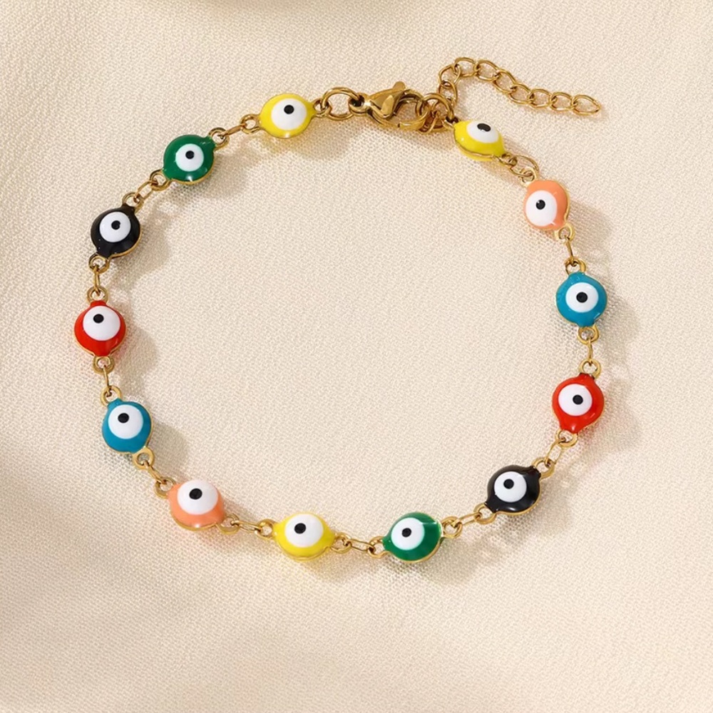 New eye chain bracelet